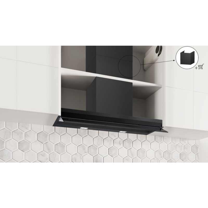 CAMPANA DECORATIVA INTEGRADA 90 cm NEGRO MATE BALAY 3BD897GM 1