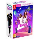 JUEGO SWITCH LETS SING 2025 + 2 MICROFONOS