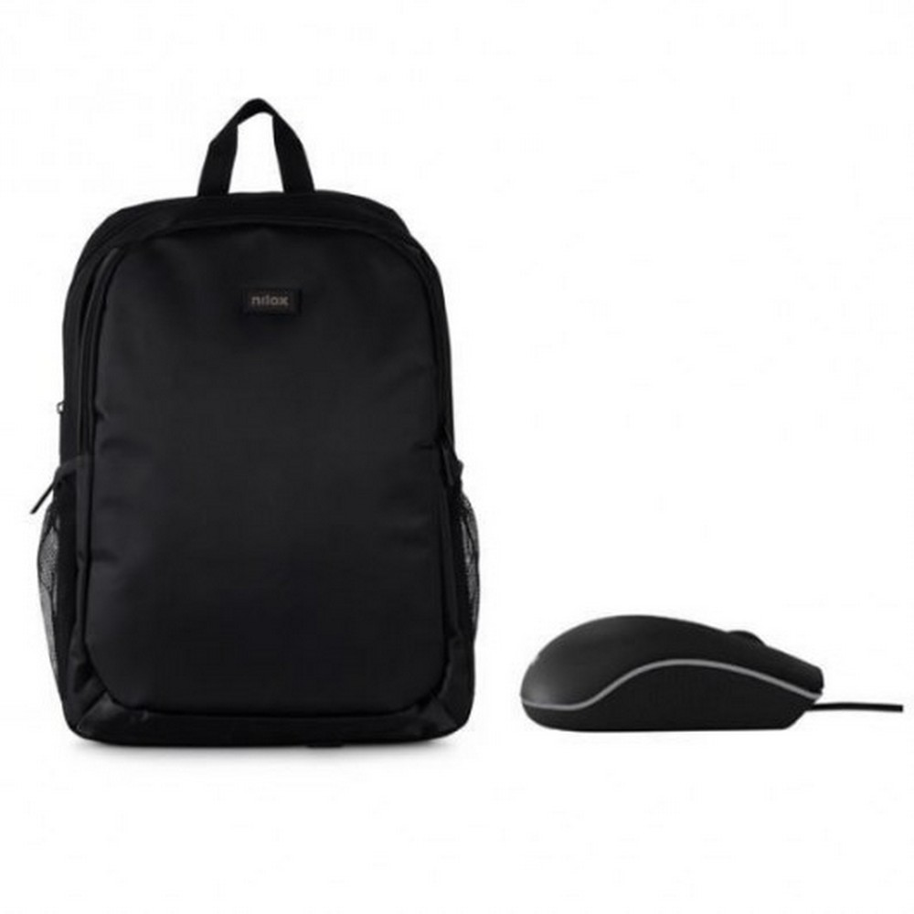 MOCHILA PC NILOX NXBKM010 15,6 + RATON USB