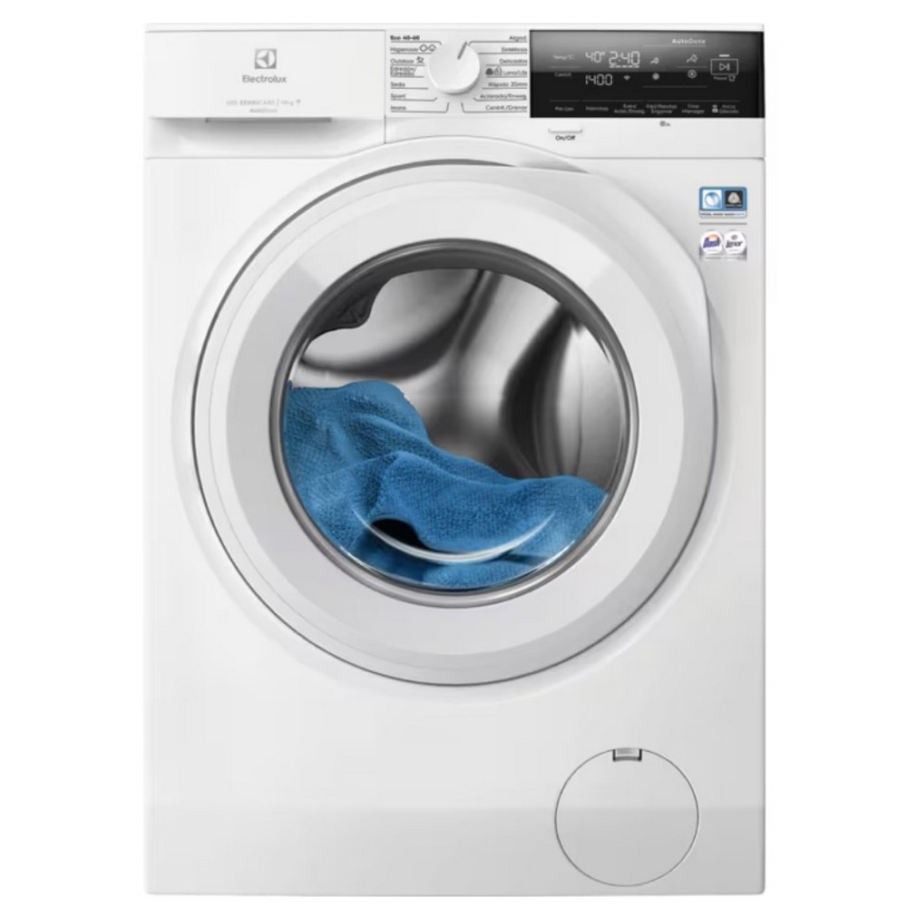 LAVADORA CARGA FRONTAL BLANCA 10 kg y 1400 rpm ELECTROLUX EFI6314O1Q