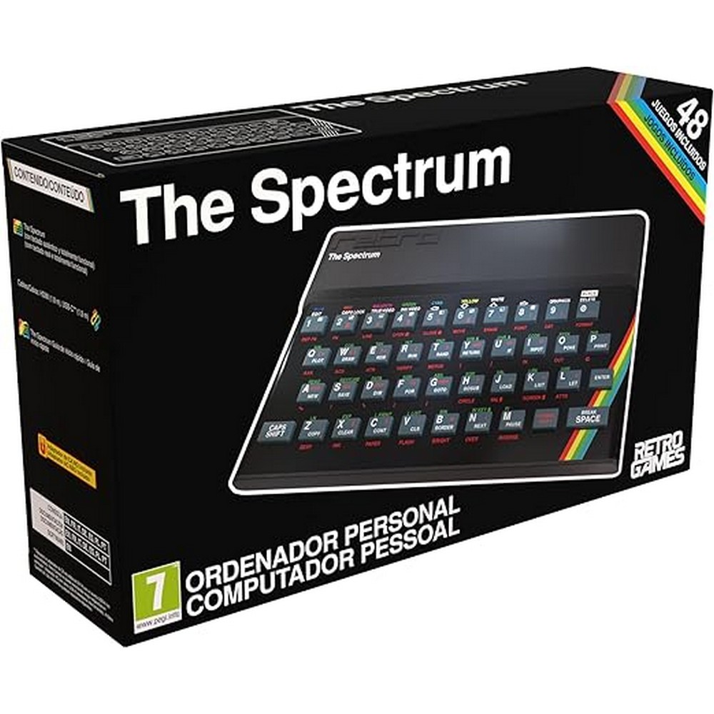 CONSOLA RETRO GAMES THE SPECTRUM