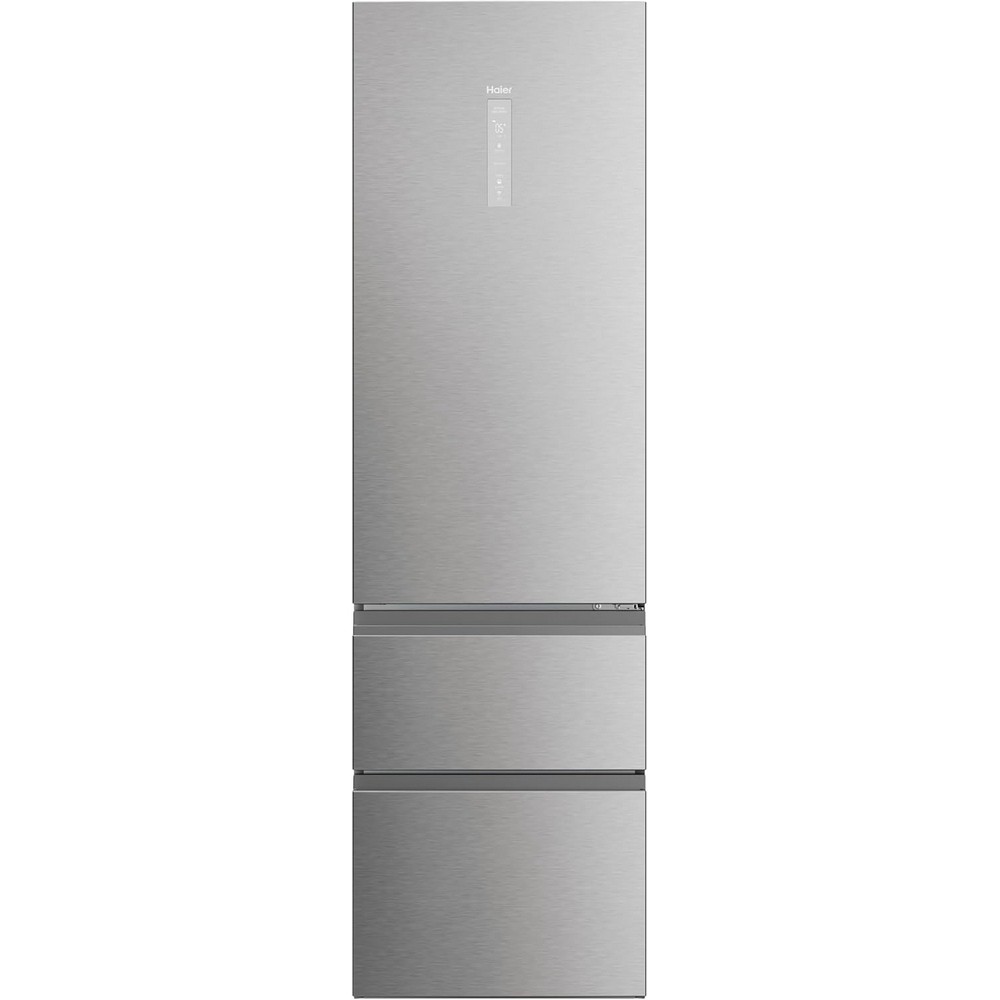 FRIGORIFICO COMBI NO FROST INOX 205x60 HAIER HTW5620ENMG