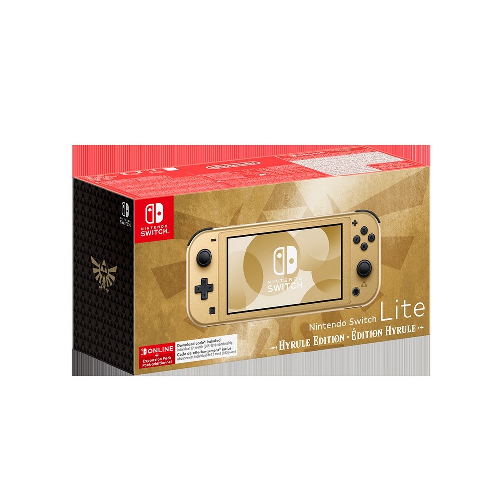 CONSOLA NINTENDO SWITCH LITE HYRULE +12 MESES NSO