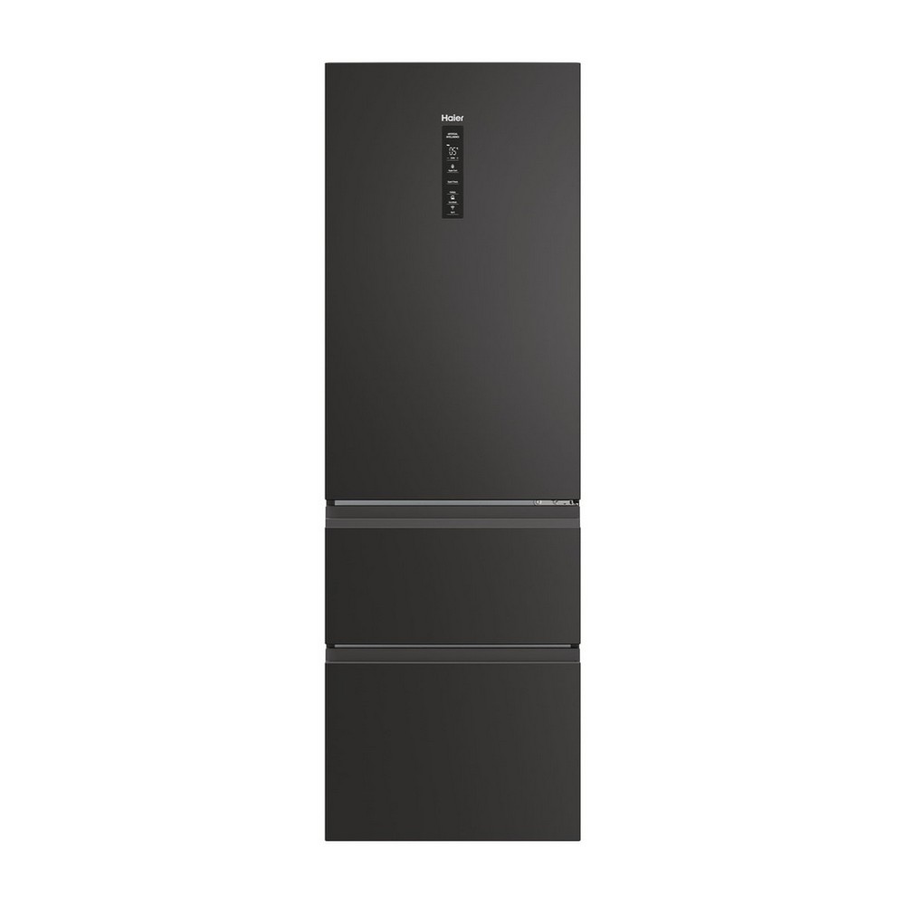 FRIGORIFICO COMBI NO FROST NEGRO 185x60 HAIER HTW5618DNPT