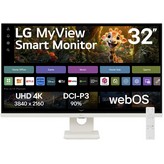 MONITOR LG 32 32SR73U 4K ALTAVOCES BLANCO