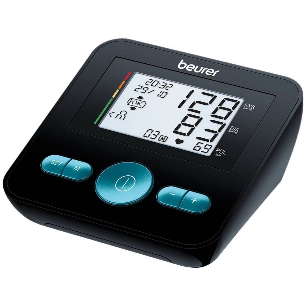 TENSIOMETRO BEURER BM-27-LE BLACK BRAZO LIM.EDIT