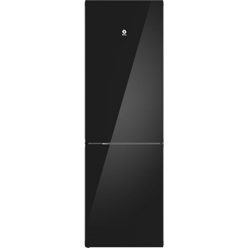 FRIGORIFICO COMBI NO FROST CRISTAL NEGRO BALAY 3KFD655NI