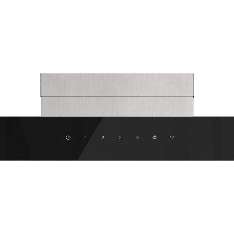 CAMPANA DECORATIVA 60 cm INOX MATE CON CRISTAL BOSCH DWB67DN30 2