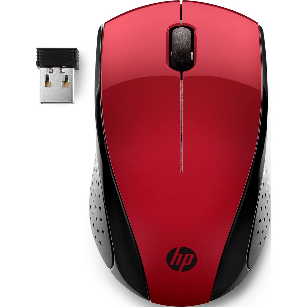 RATON INALAMBRIO HP 220 ROJO