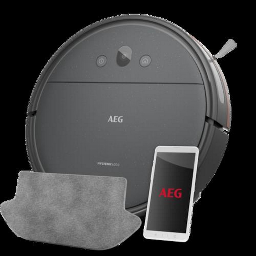 ASPIRADOR ROBOT AEG AR61UW1DG HYGIENIC CAMARA MOPA