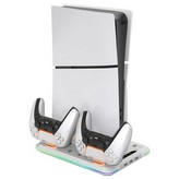 SOPORTE VERTICAL BLACKFIRE PS5 MANDOS RGB VENTILAD