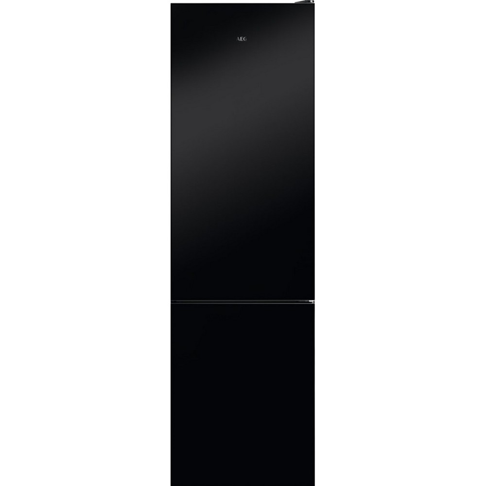 FRIGORIFICO COMBI NO FROST CRISTAL NEGRO 201x60 AEG ORC8M361EE