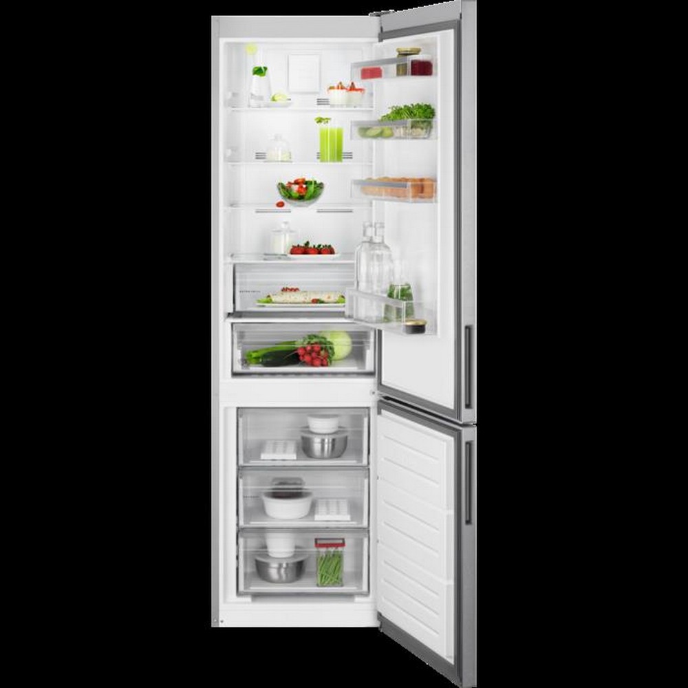 FRIGORIFICO COMBI NO FROST LOOK INOX 201x60 AEG ORC6N361ES