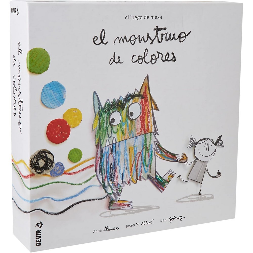 JUEGO DE MESA DEVIR EL MONSTRUO DE COLORES