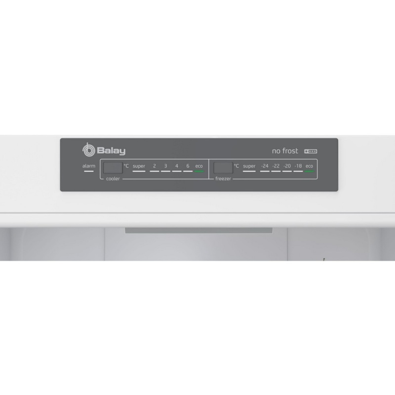 FRIGORIFICO COMBI NO FROST BLANCO BALAY 3KFD753WI 3