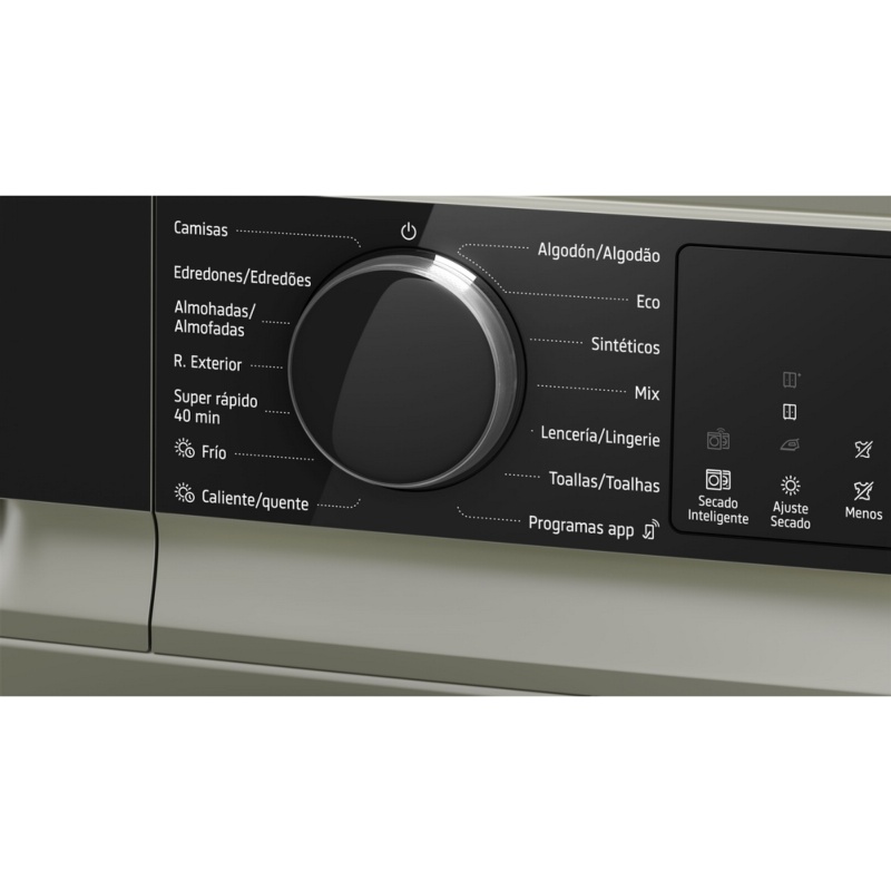 SECADORA CONDENSACION CON BOMBA DE CALOR INOX MATE 9 kg BALAY 3SB093XC 1