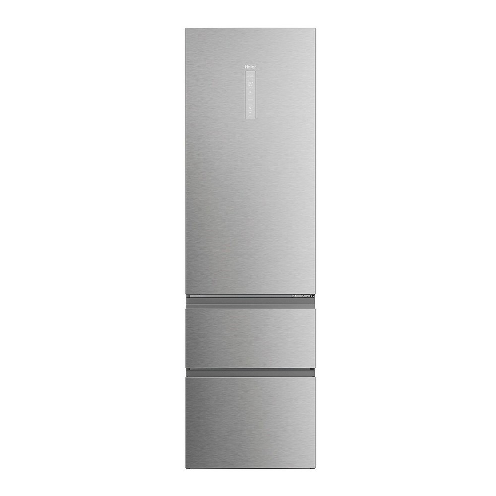 FRIGORIFICO COMBI NO FROST INOX 200x60x67 HAIER HTW7620ANMG