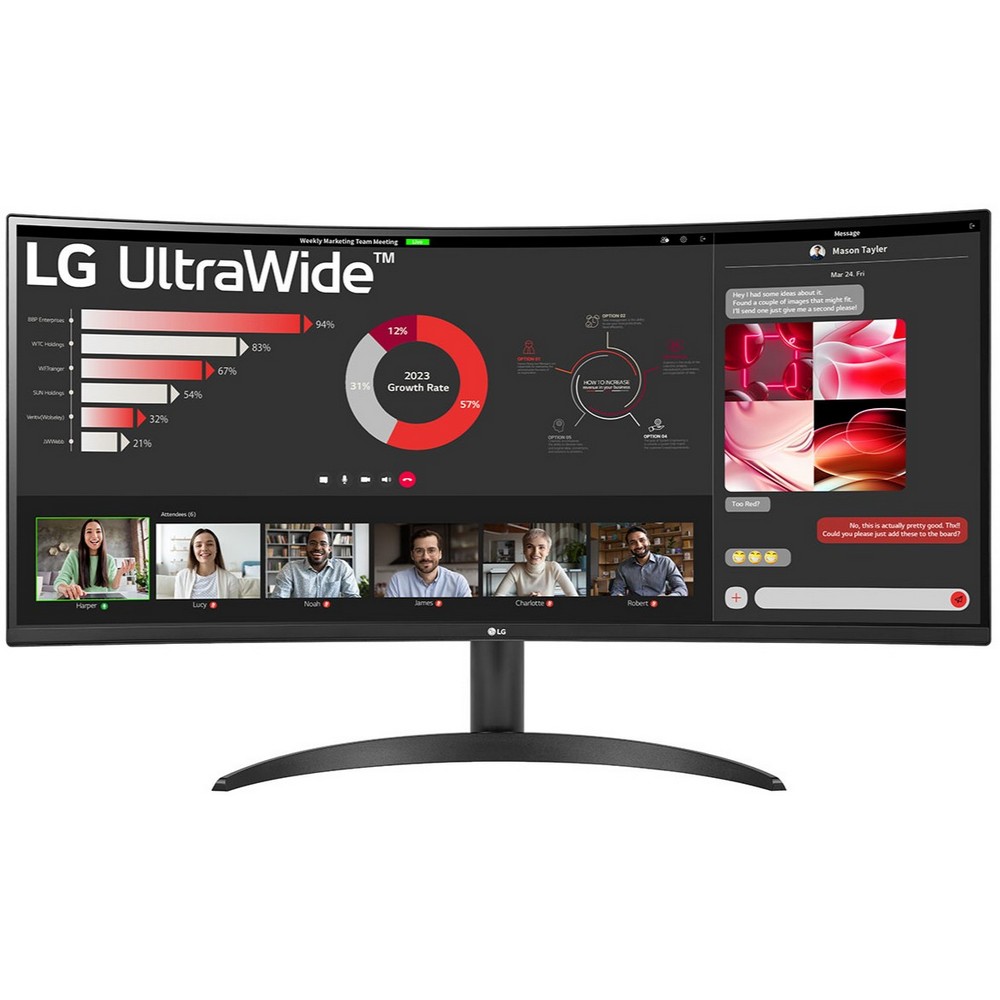 MONITOR LG 34 34WR50QK-B.AEU WQHD 100HZ CURVA