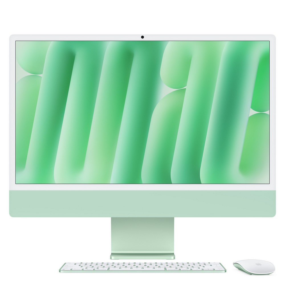 ORDENADOR APPLE IMAC 244K M4 8CORE CPU+GPU 256GB GREEN