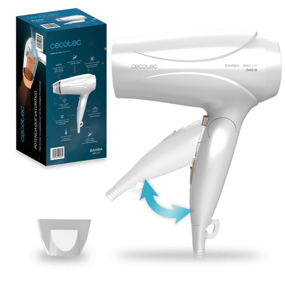 SECADOR CECOTEC IONICARE TRAVELWHITE 4743