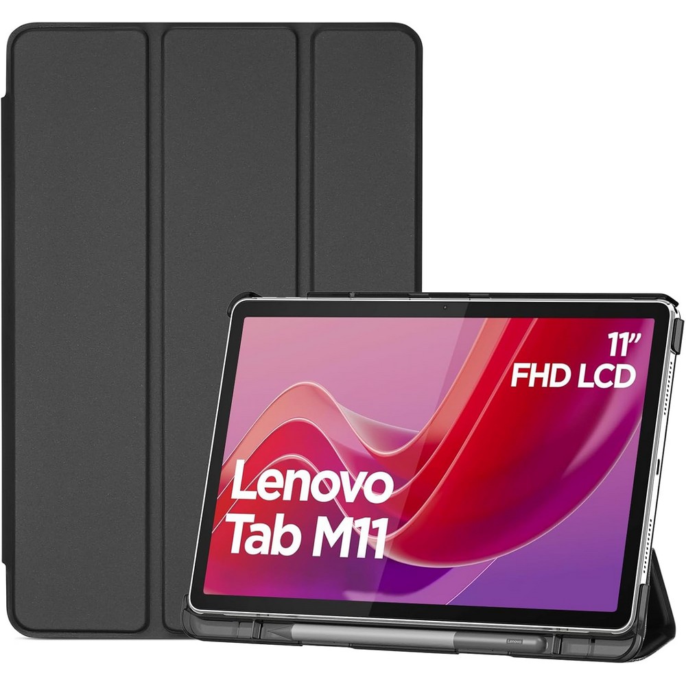 FUNDA SILVER HT LENOVO TAB M11 11 NEGRA