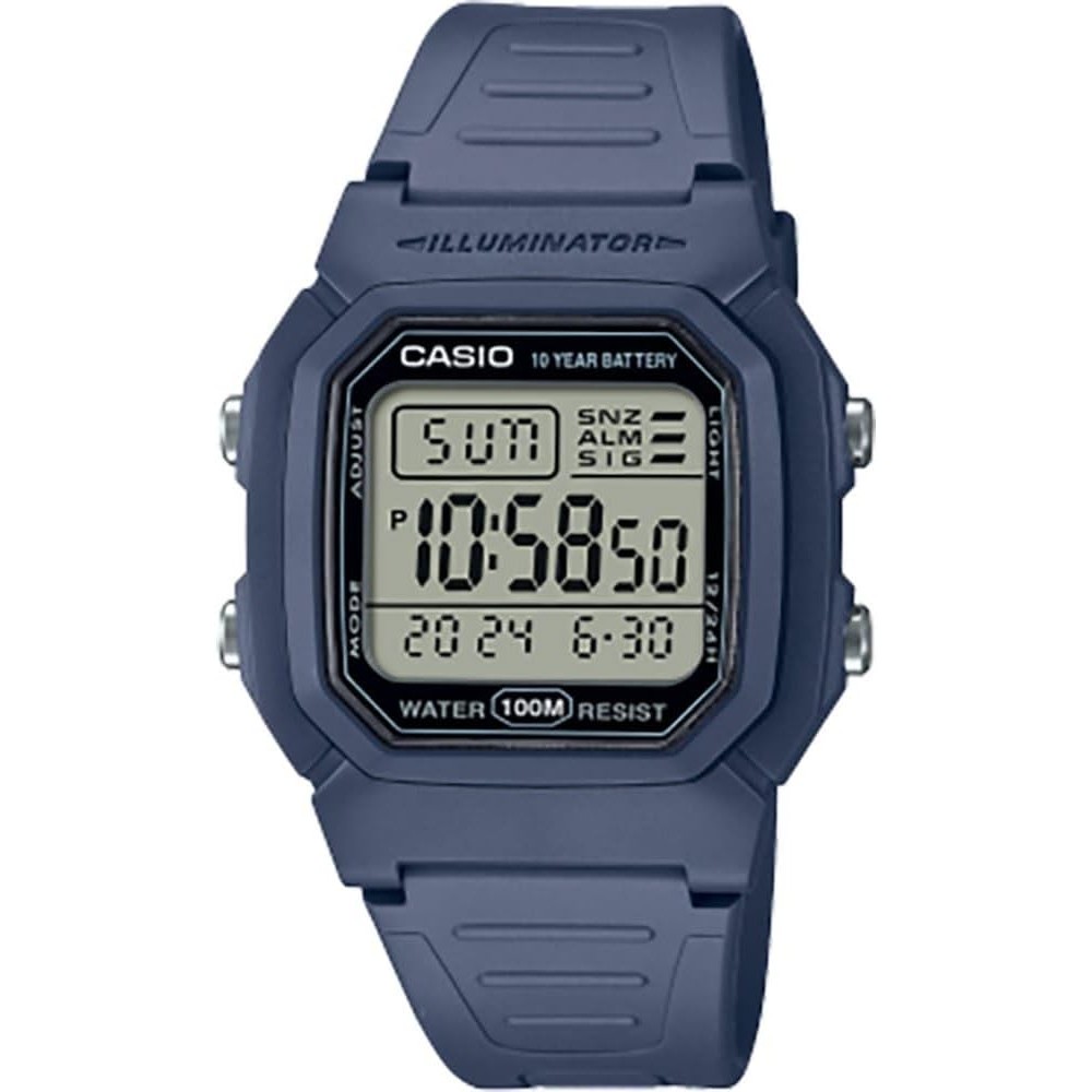 RELOJ CASIO COLLECTION DIGITAL W-800H-2AVES