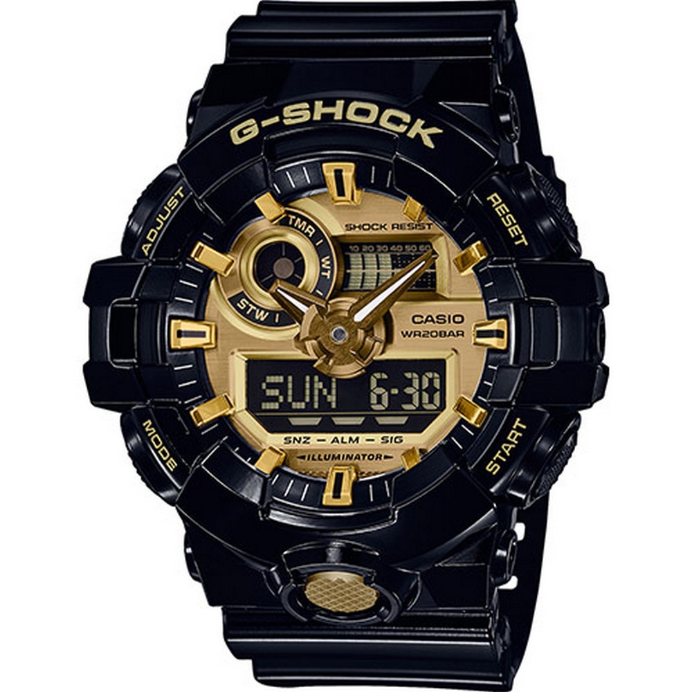 RELOJ CASIO G-SHOCK BASIC GA-710GB-1AER
