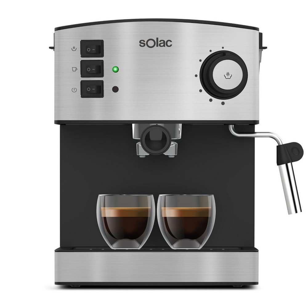 CAFETERA EXPRESS INOX 20 bares SOLAC CE4483