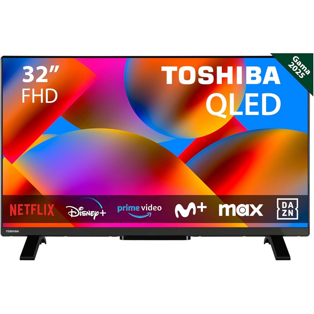 TV TOSHIBA 32 32QV2F63DG FHD QLED SMART TV HDR10+