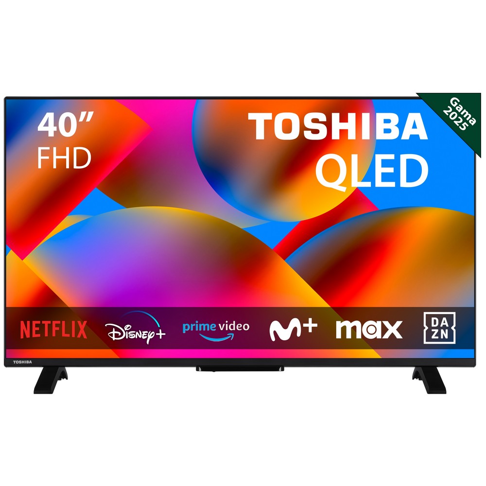 TV TOSHIBA 40 40QV2F63DG FHD QLED SMART TV HDR10+
