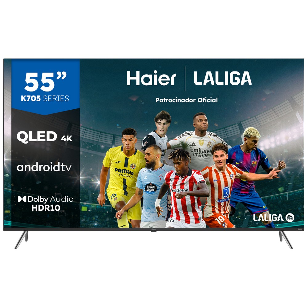 TV HAIER 55 H55K705UG UHD QLED ANDROIDTV BT HDR10