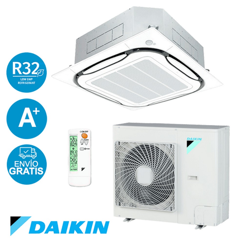 AIRE ACONDICIONADO DE TECHO CASSET DAIKIN ACAS125B A+/A+