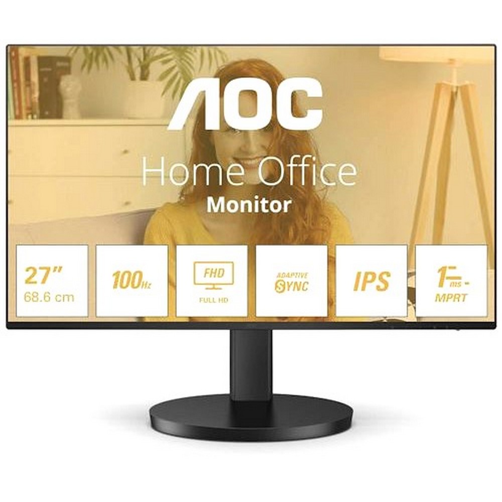 MONITOR AOC 27IPS FHD VGA HDMI 2MM 100HZ 4MS