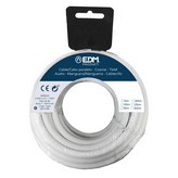 CARRETE CABLE PARALELO 2x0,75mm BLANCO 5m (AUDIO)