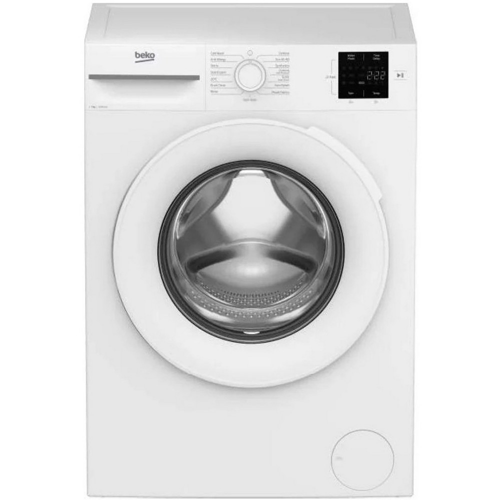 LAVADORA CARGA FRONTAL BLANCA 9 kg y 1200 rpm BEKO BM1WFT3922W