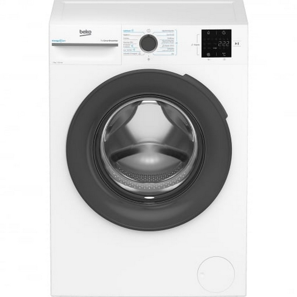 LAVADORA CARGA FRONTAL BLANCA 10 kg y 1400 rpm BEKO VBM3WFT310413WA