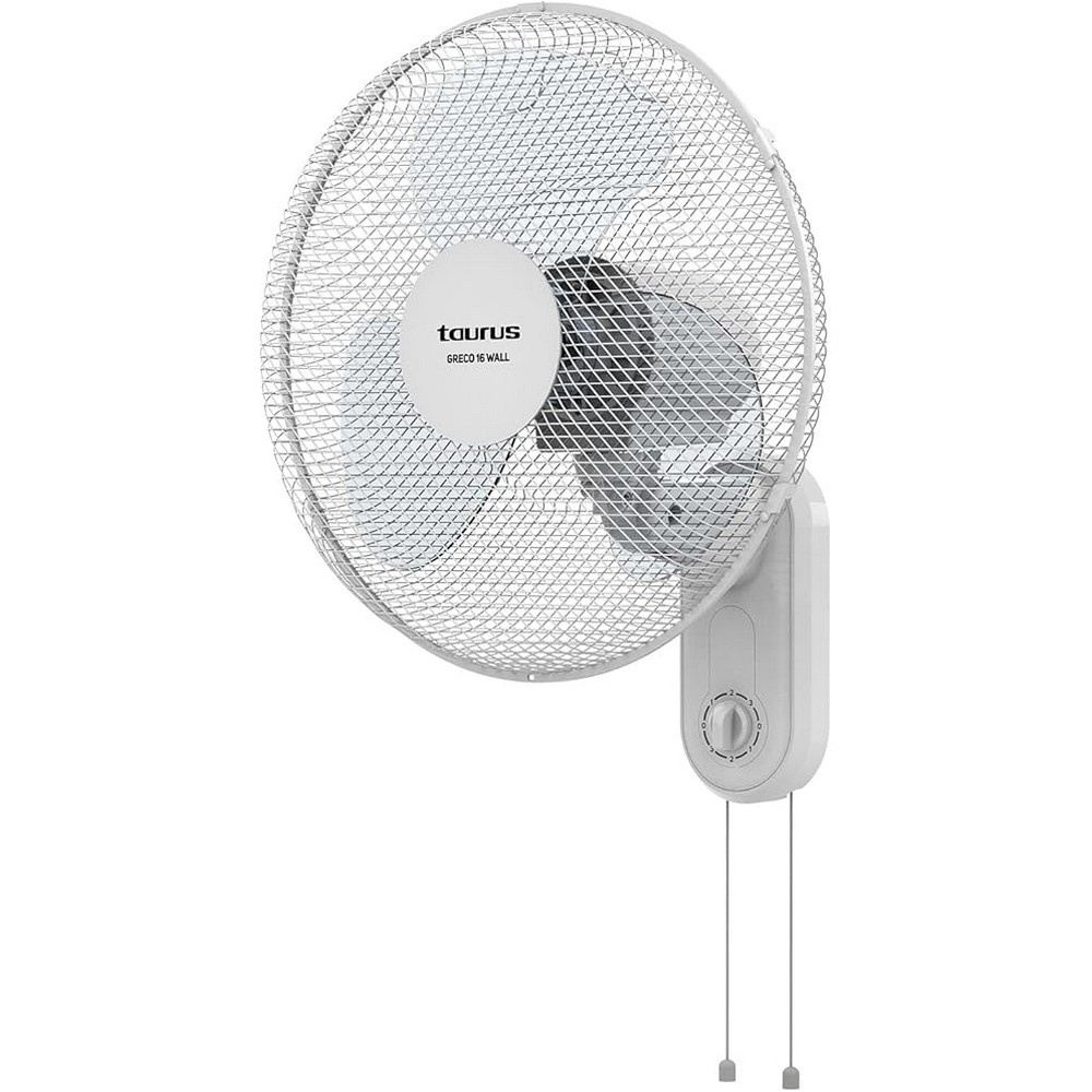 VENTILADOR MURAL TAURUS GRECO 16 WALL 45W 40CM 3A