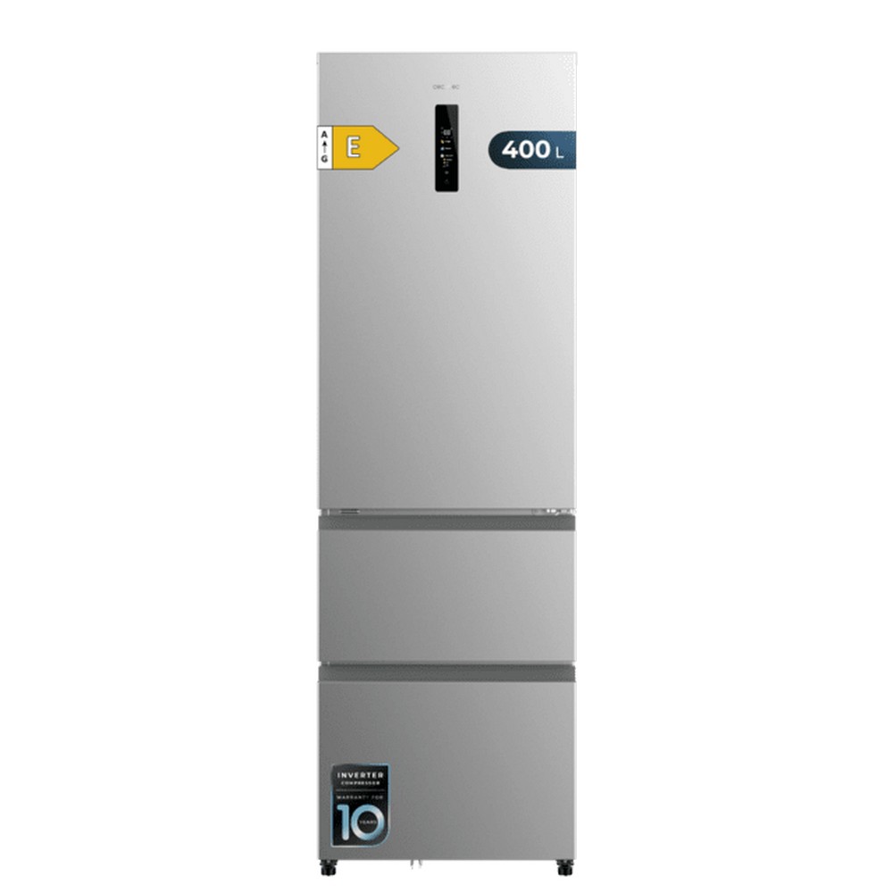 FRIGORIFICO COMBI NO FROST CECOTEC FD400 191x60 FD NF INOX