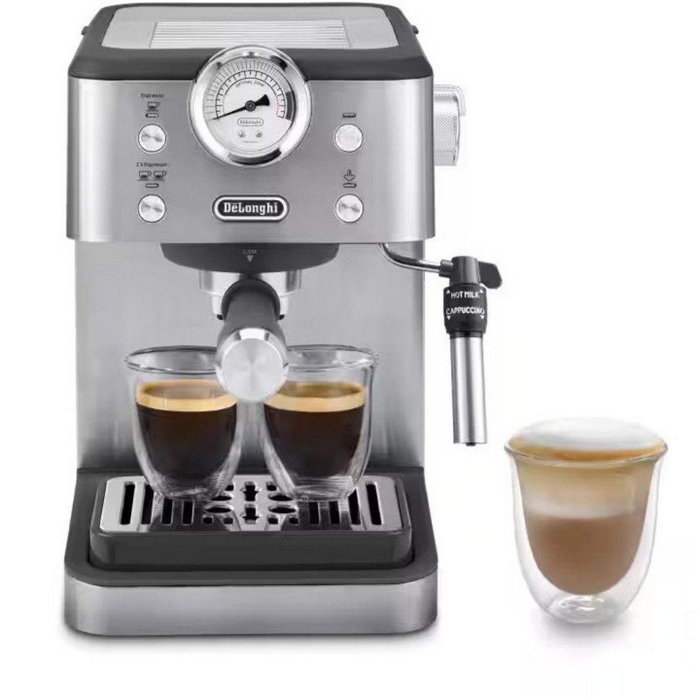 CAFETERA EXPRESS DELONGHI EM450M EXPRESSO INOX MANOMETRO