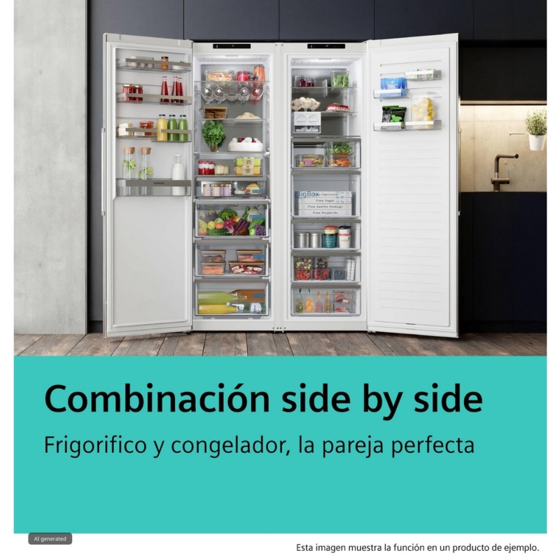 CONGELADOR VERTICAL NO FROST BLANCO SIEMENS GS36NVWDG 6