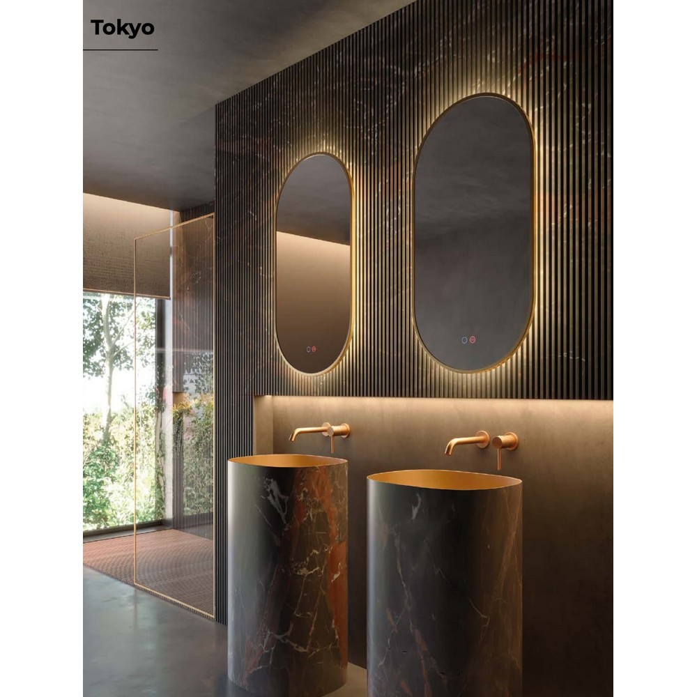 ESPEJO DE BAÑO LEDIMEX 90X50 TOKYO ORC TOKY022-90OR