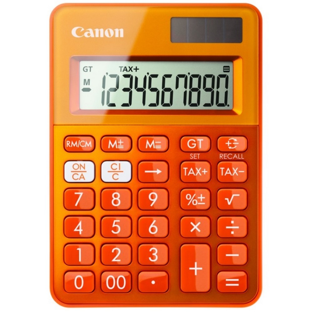 CALCULADORA CANON LS 100K NARANJA