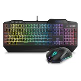 TECLADO + RATON KROM KRUSHER SEMI MECANICO