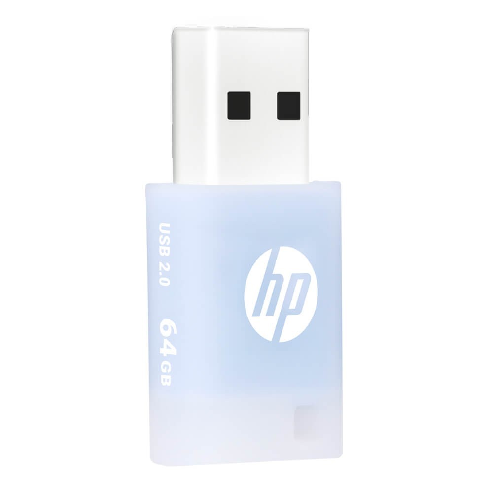 MEMORIA USB HP V168P 64GB USB 2.0 AZUL