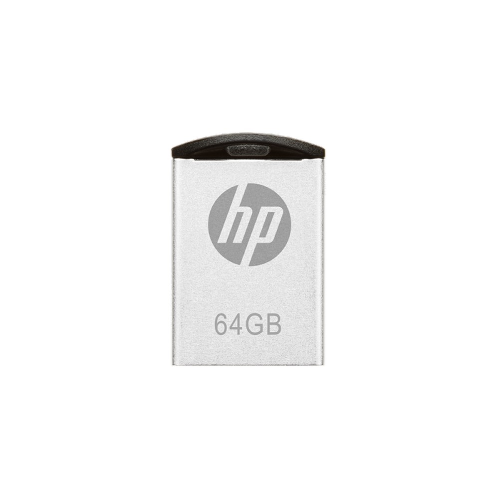 MEMORIA USB HP V222W USB 2.0 64GB PLATA