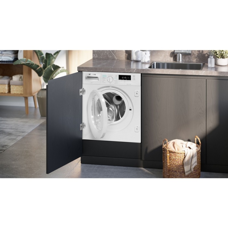 LAVADORA SECADORA INTEGRABLE 8 kg de lavado y 5 kg de secado 1400 rpm SIEMENS WK14D260ES 2