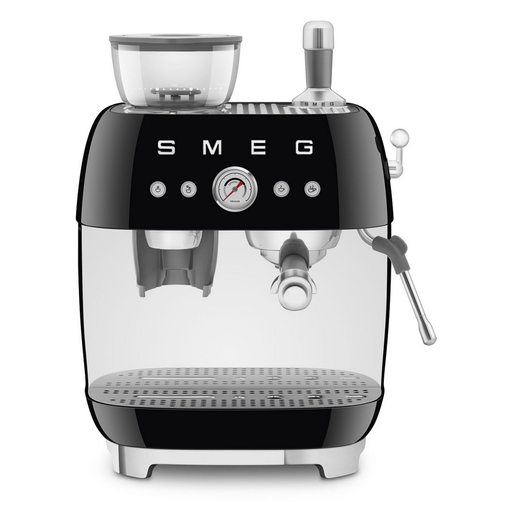 CAFETERA EXPRESS CON MOLINILLO SMEG EGF03BLEU 20B 1650W EXPRESS NEGRA
