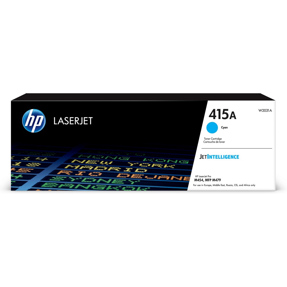 TONER HP LASERJET 415A W2031A AZUL CYAN