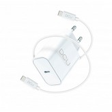 CARGADOR DCU 1XUSB C 20W + CABLE USB C 1M