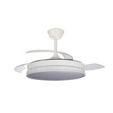 VENTILADOR DE TECHO CRISTAL SUPERECO RETRAC 45W MD